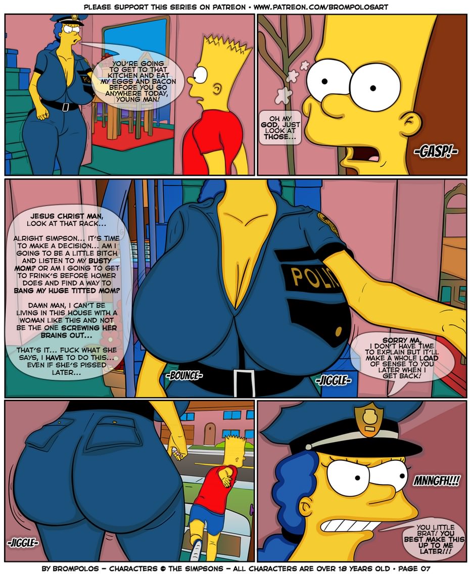 Simpsons hentai sex comic
