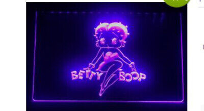 Betty boob neon lights