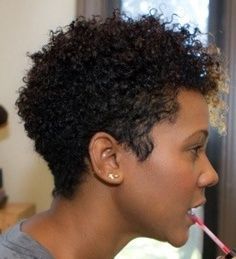 Hairstyles women black natural for short