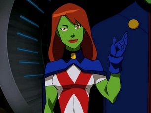 Young justice miss martian comic