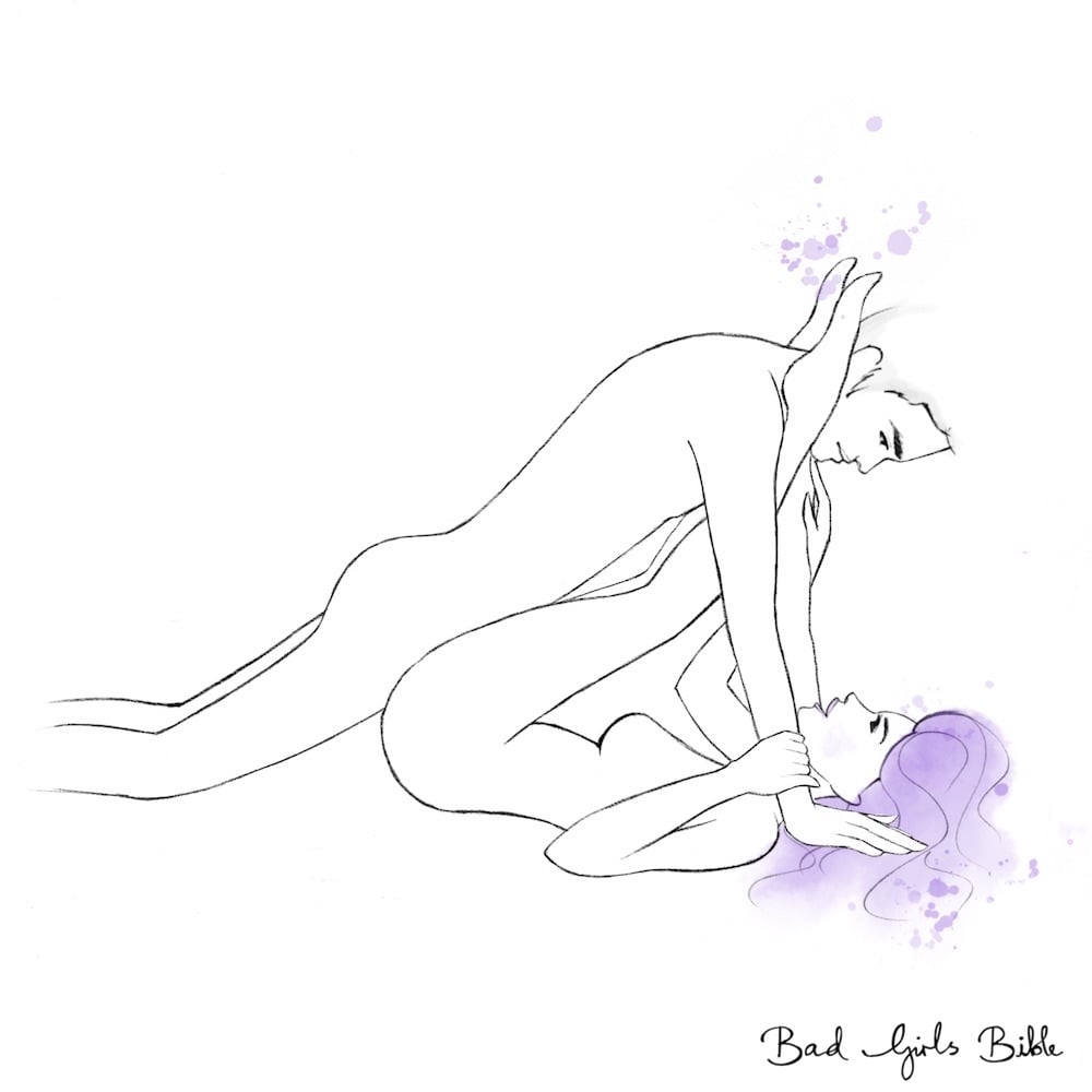 Gymnastic sex position nude