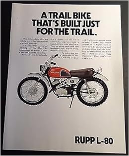 Vintage rupp mini bike