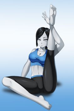 Wii fit trainer porn foot