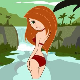 Kim possible naked pussy