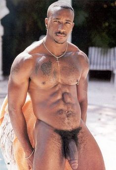 Only very very very black hairy naked men