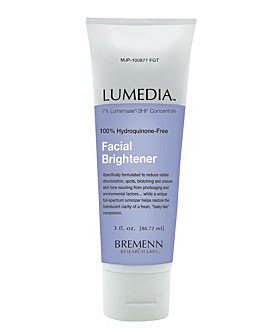 Lumedia facial brightener sample