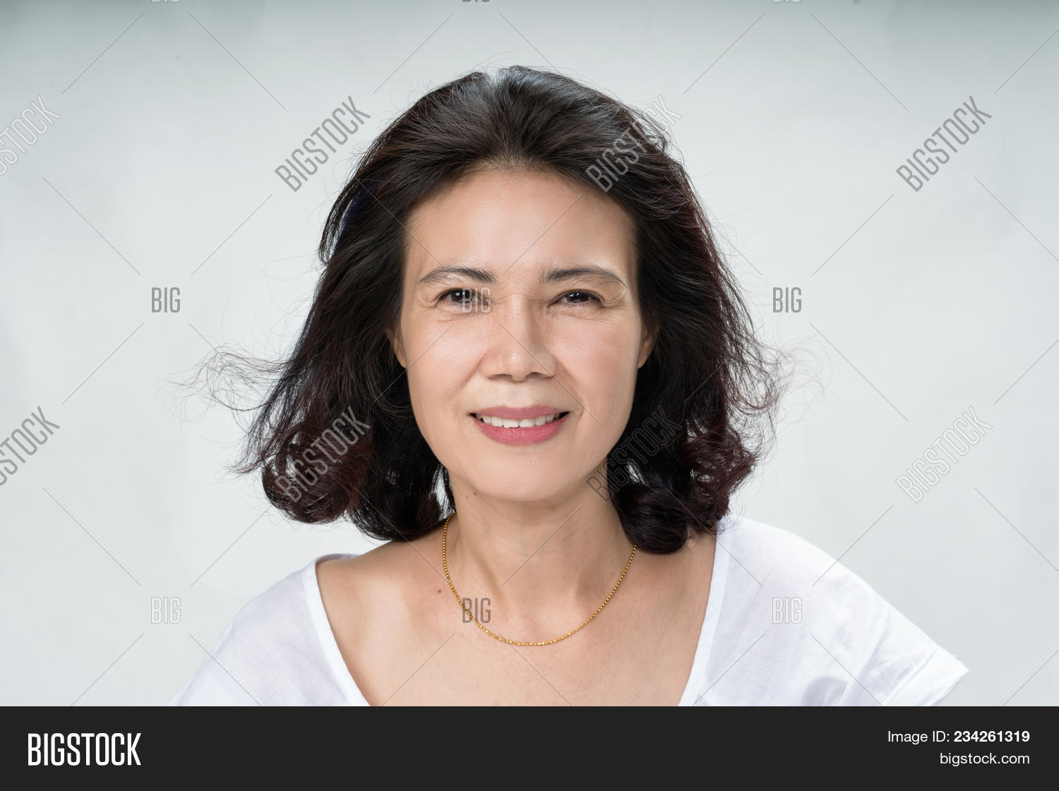Asian beautiful woman mature