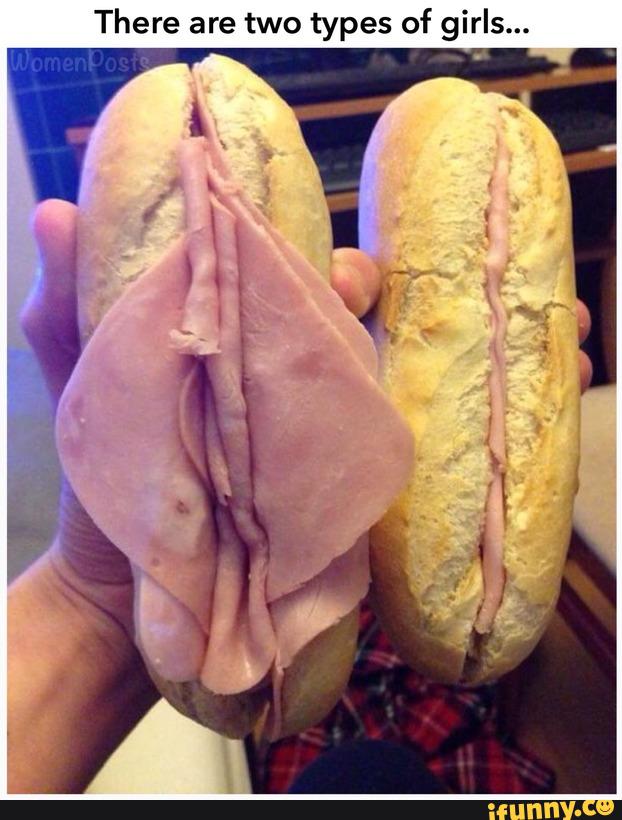 Sandwich looks like pussy