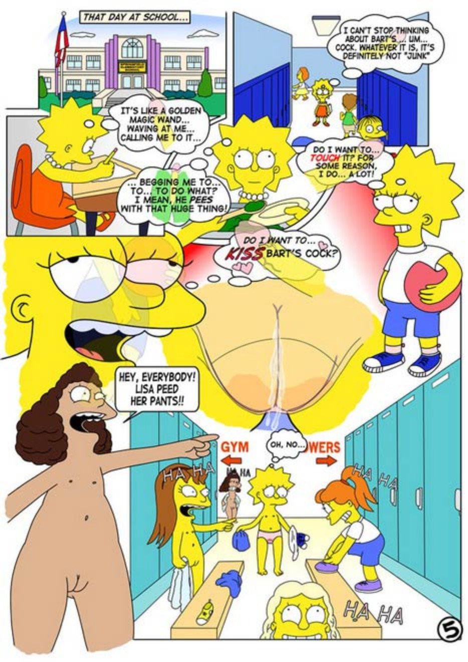 The simpsons bart and lisa sex
