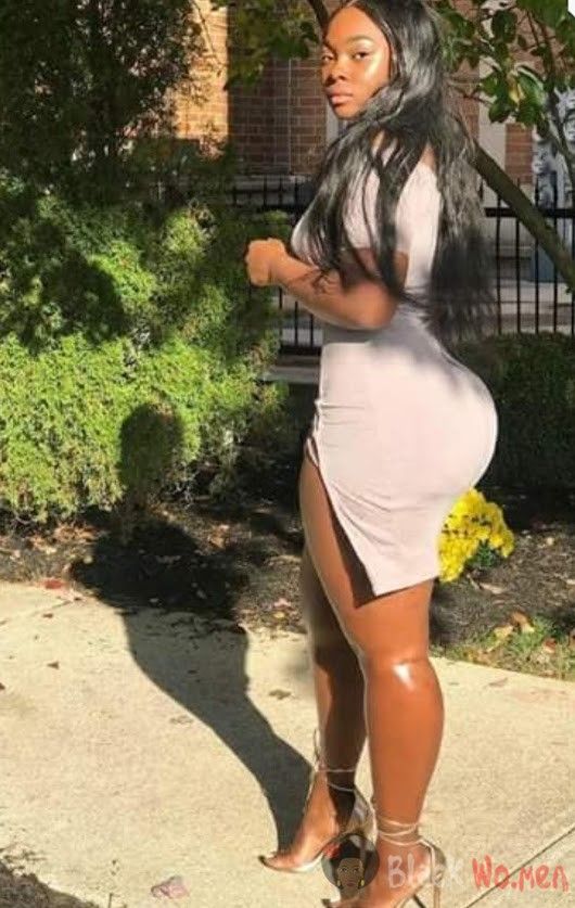 Curvy black girls big ass