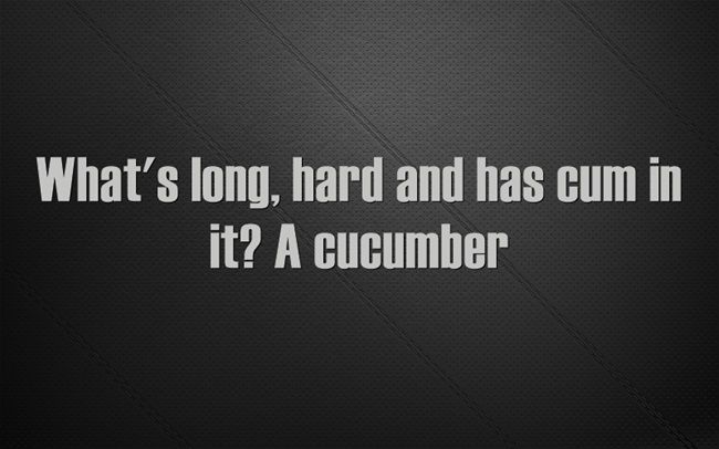 Cum long and hard