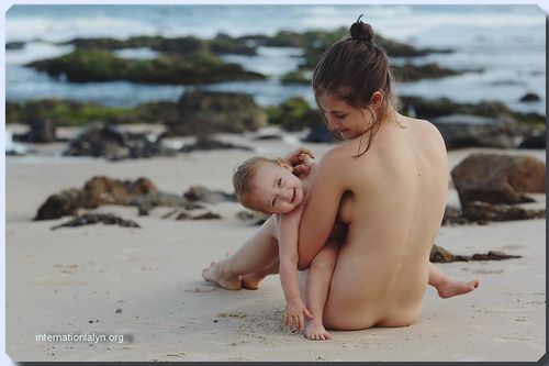 Son with moms nudist