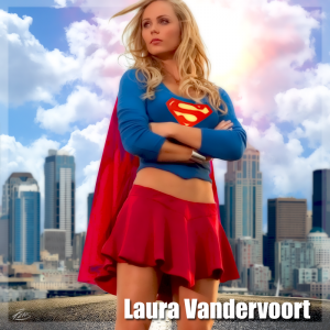 Laura vandervoort as supergirl