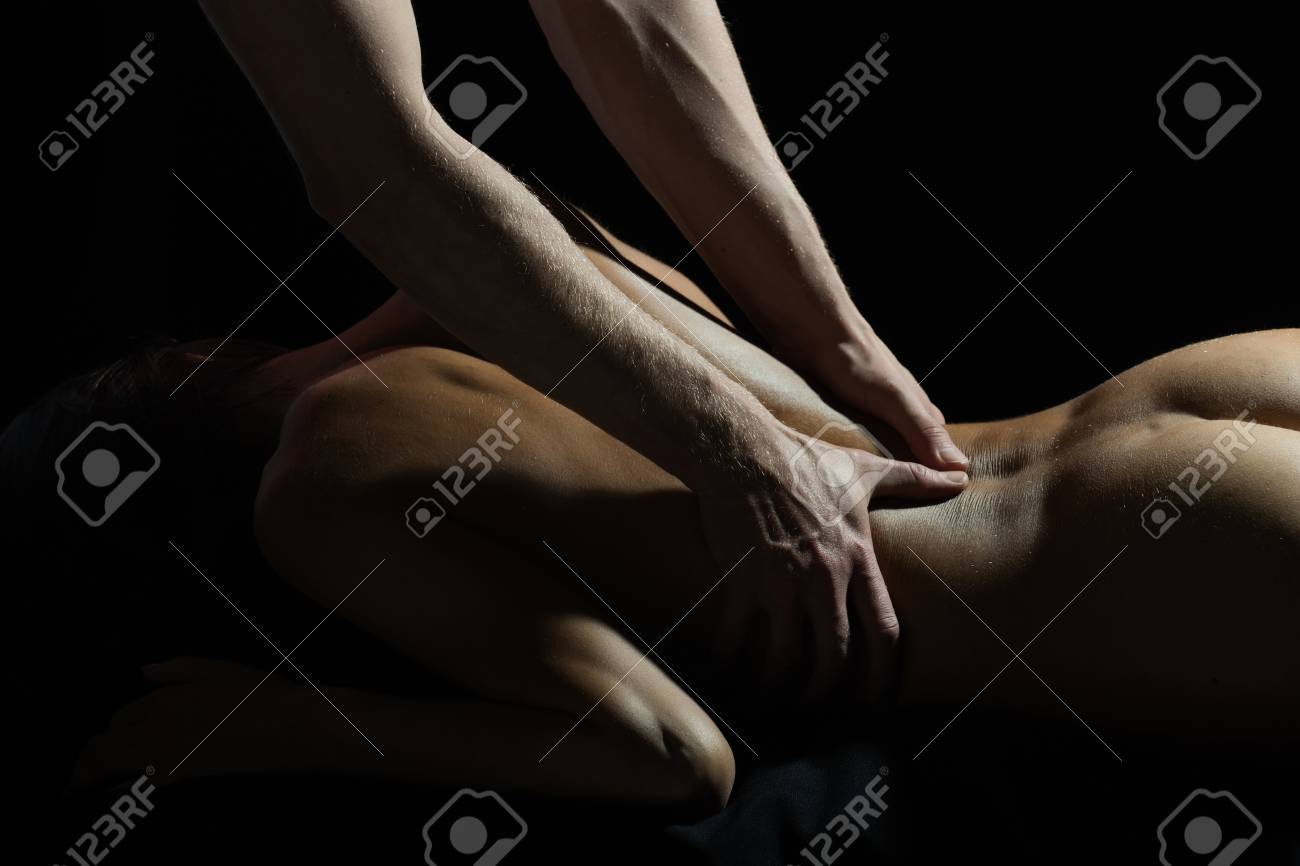 Erotic body massage for men
