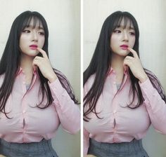 Big the in korean tits girls