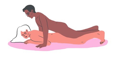 Woman loves anal orgasm