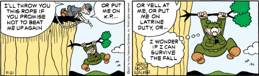 Whos the beetle bailey comic strip about