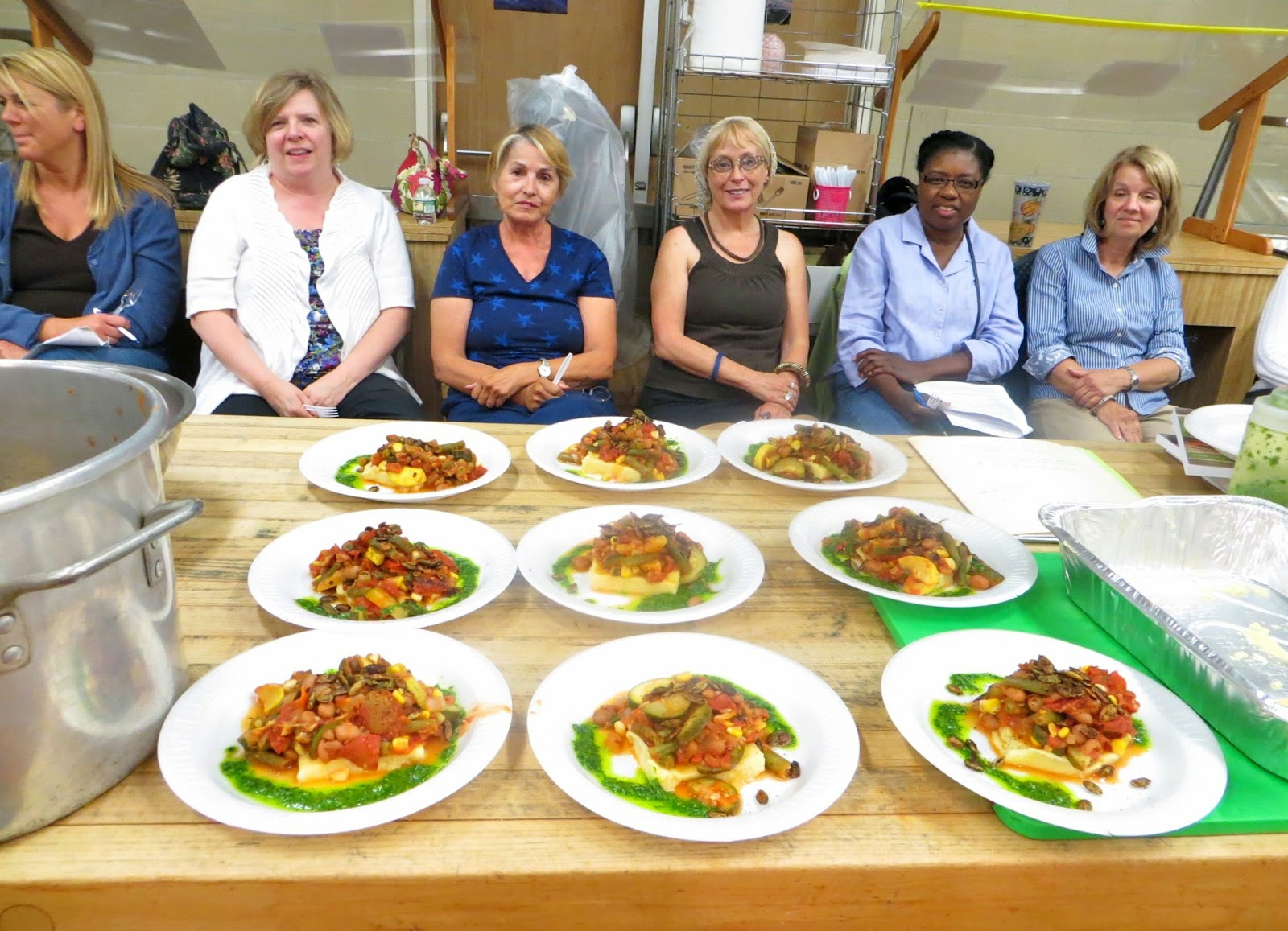 Adult learning cooking classes