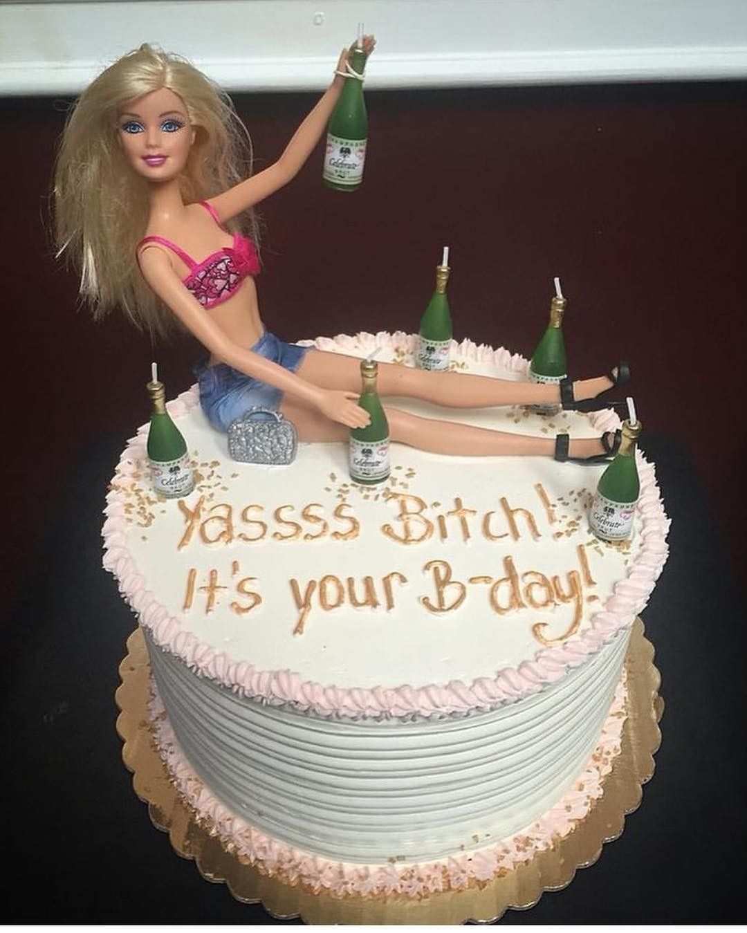 Funny adult birthday cake
