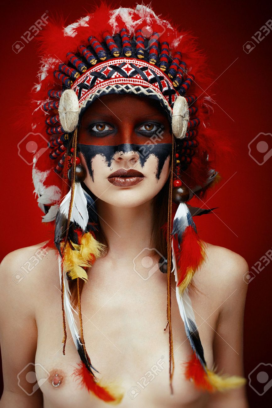 Red indian girl nude