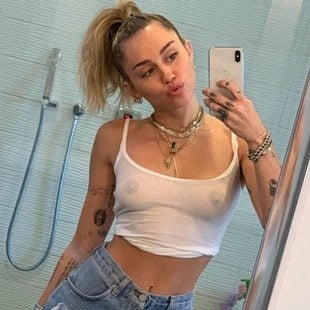 Miley cyrus nude v