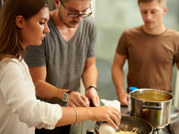 Adult learning cooking classes