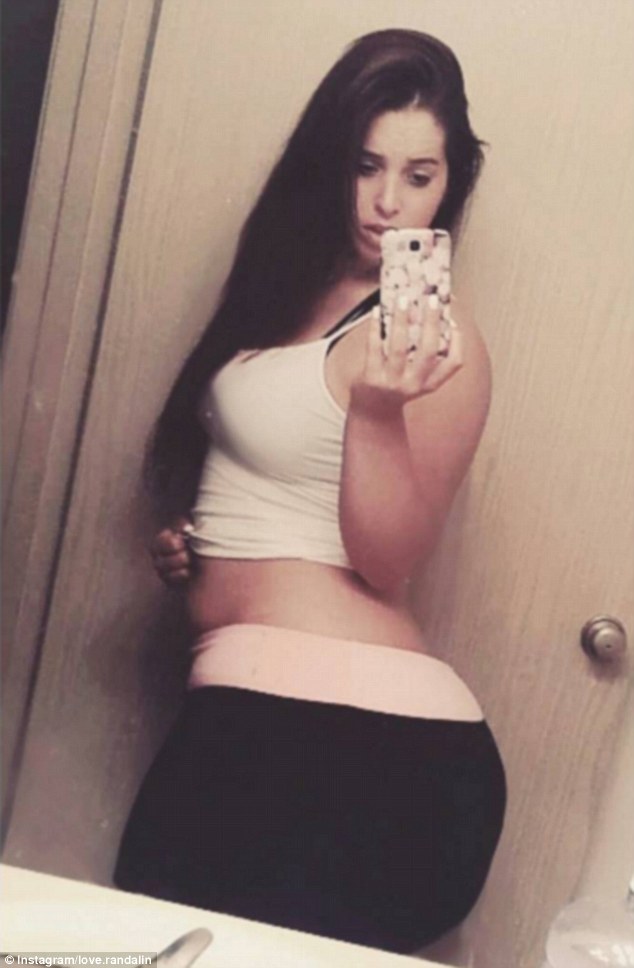 White model girl big butt
