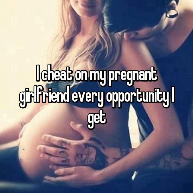 Cheating pregnant wives captions