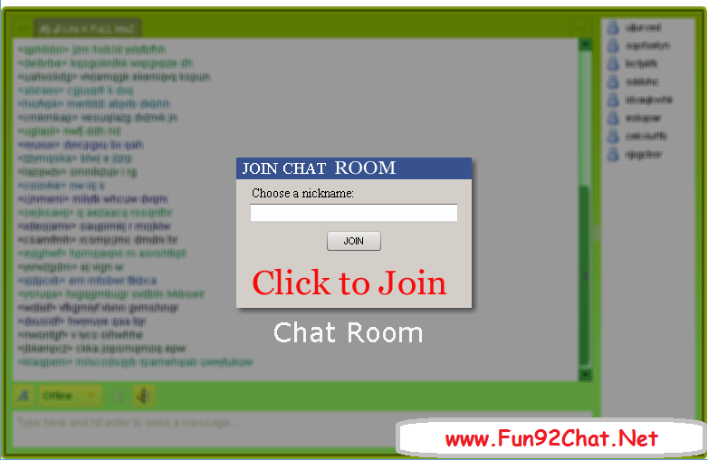 Join a chat room