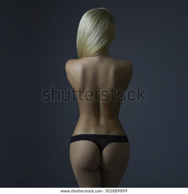 Nude back hd lady model