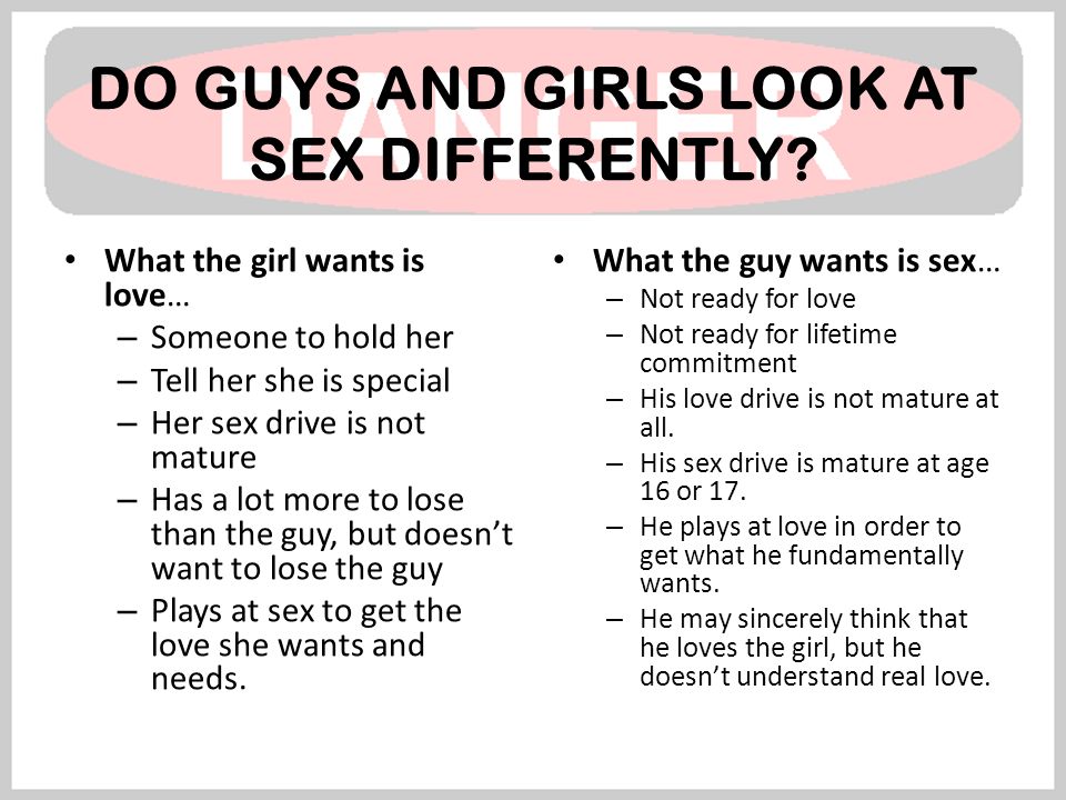 What girls want during sex