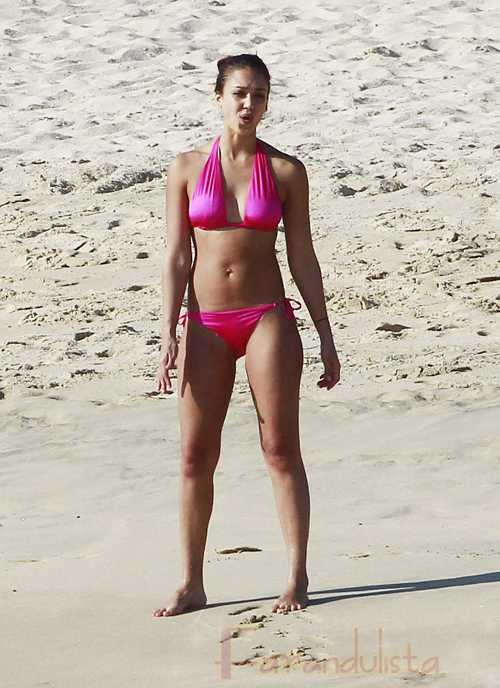 Jessica alba bikini cuerpo completo