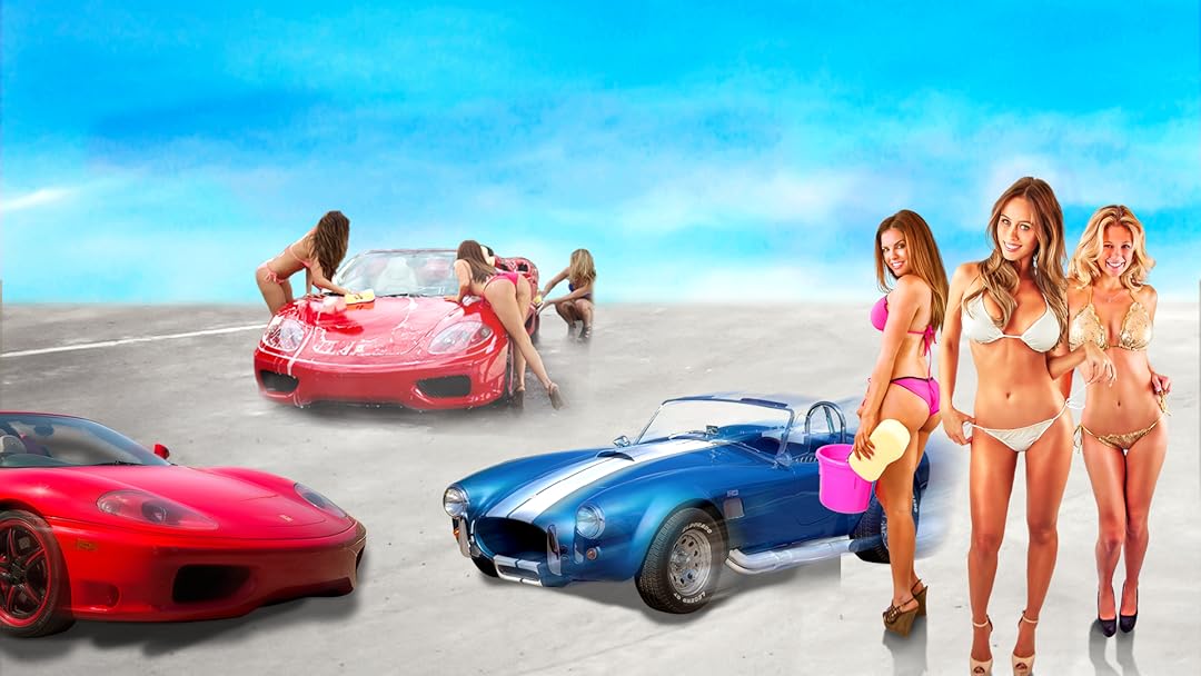 Beach on american sex car wash