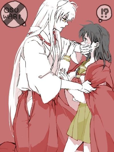 Inuyasha getting butt fucked