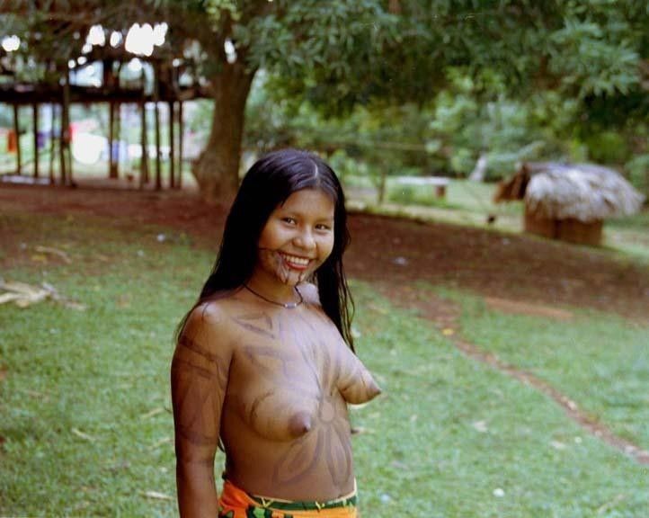Naked south american indians