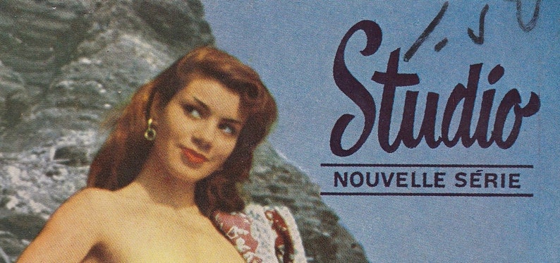Vintage magazine nude european