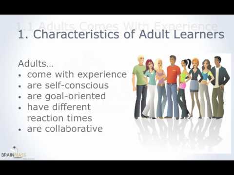 Teaching methods to help adult learner