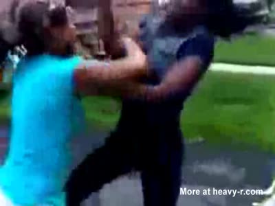 Black girls fighting and naked