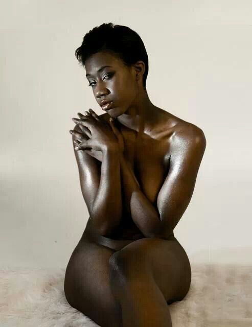 Ebony nude art models
