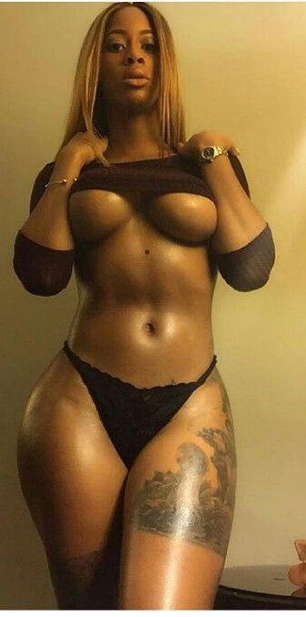 Thick black nude women