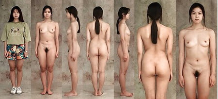 Posture nude asian girls